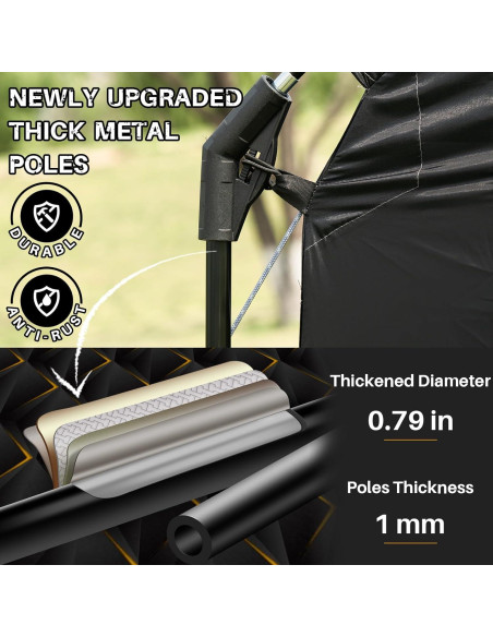 Tienda de Almacenamiento para Bicicletas Happy Travel 2.5x2.2m