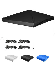 Cubierta Superior de Carpa Plegable MALOROY 3x3m Impermeable