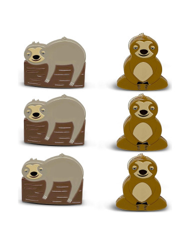 Clips para bolsas de alimentos Brothers Bench - 6 perezosos