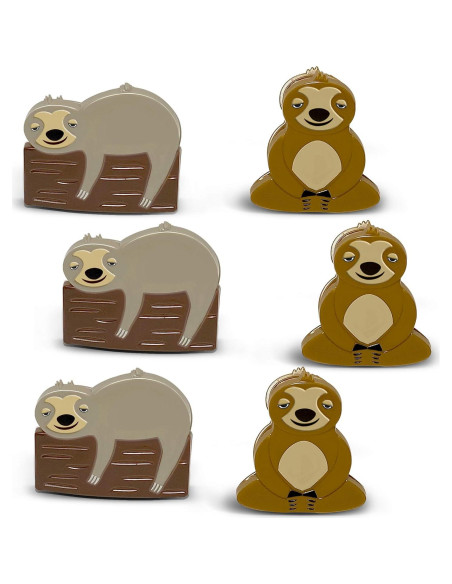 Clips para bolsas de alimentos Brothers Bench - 6 perezosos