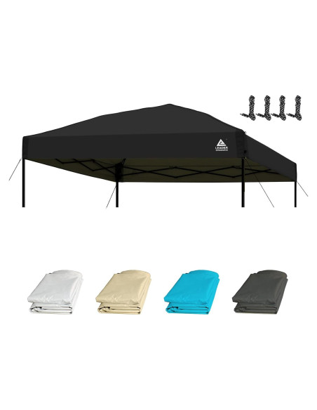 Cubierta de Toldo Leader Accessories 10x10m Impermeable UV50+