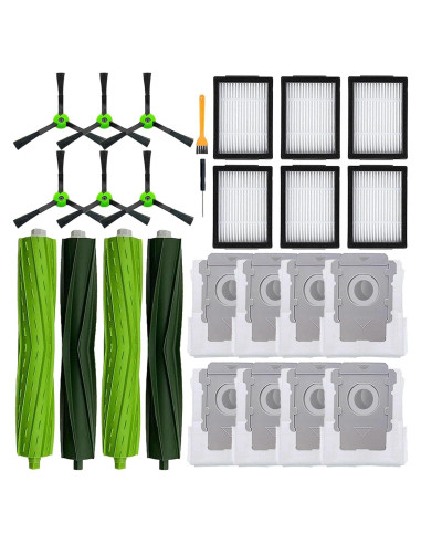 Repuestos iRobot Roomba MalhSlix: 2 Cepillos, 6 Filtros, 6 Bolsas
