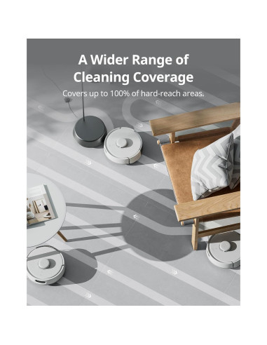 Aspiradora Robot SwitchBot K10+ Pro con Kit de Accesorios