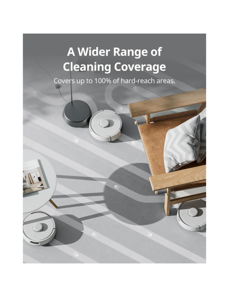 Aspiradora Robot SwitchBot K10+ Pro con Kit de Accesorios