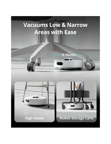 Aspiradora Robot SwitchBot K10+ Pro con Kit de Accesorios