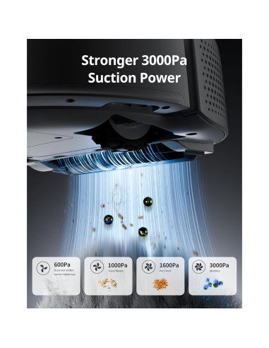 Aspiradora Robot SwitchBot K10+ Pro con Kit de Accesorios