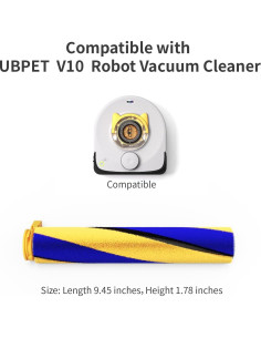 Reemplazo Cepillo Rodante UBPET V10 para Aspiradora Robot 2