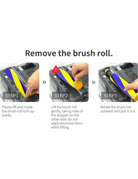 Reemplazo Cepillo Rodante UBPET V10 para Aspiradora Robot