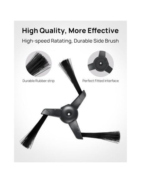 Cepillos Laterales Reemplazo 3i S10 Ultra - 2 Piezas Cepillos Laterales Reemplazo 3i S10 Ultra - 2 Piezas