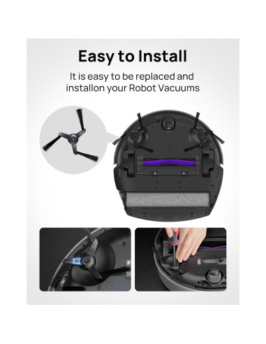 Cepillos Laterales Reemplazo 3i S10 Ultra - 2 Piezas