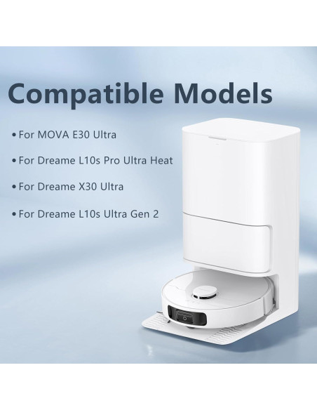 Kit de Accesorios 16 Piezas para Aspiradora Dreame Mova E30 Ultra