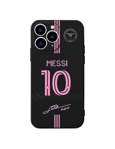 Funda Bumper ZERMU para iPhone 14 Pro Lionel Messi 6.1"