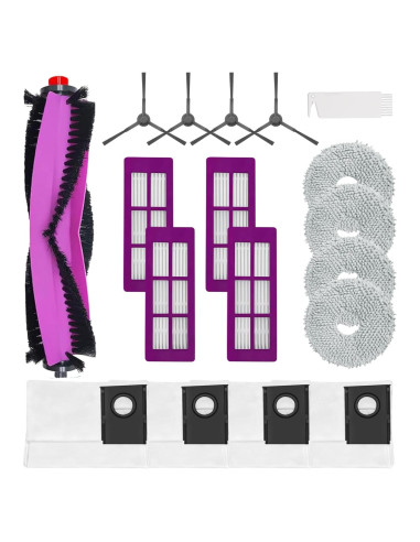 18 Piezas Repuesto Aspiradora Robot Eureka J15 Pro Ultra