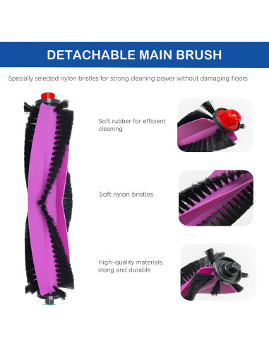 18 Piezas Repuesto Aspiradora Robot Eureka J15 Pro Ultra