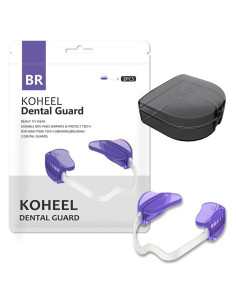 Protector Bucal Ajustable KOHEEL para Bruxismo - 2 Unidades