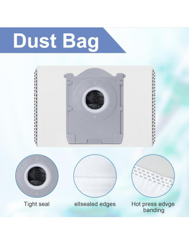 Kit de Accesorios para Aspiradora Robot Jegehoyo T50 Pro