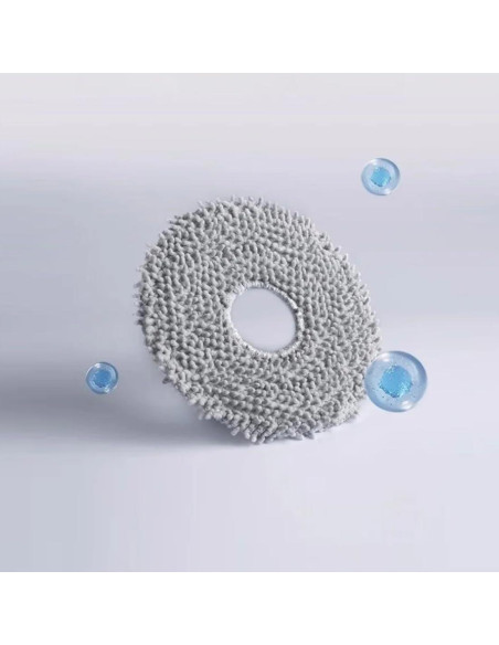 10 Almohadillas de Mopa Roborock Qrevo Curv y Edge - Microfibra