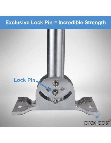 Soporte de Antena Proxicast J-Max de Aluminio 91.44 cm