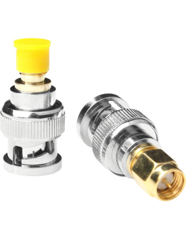 Kits de Adaptadores Coaxiales BNC a SMA - 12 Pcs - TJMD