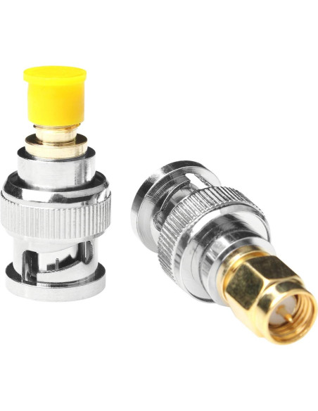 Kits de Adaptadores Coaxiales BNC a SMA - 12 Pcs - TJMD