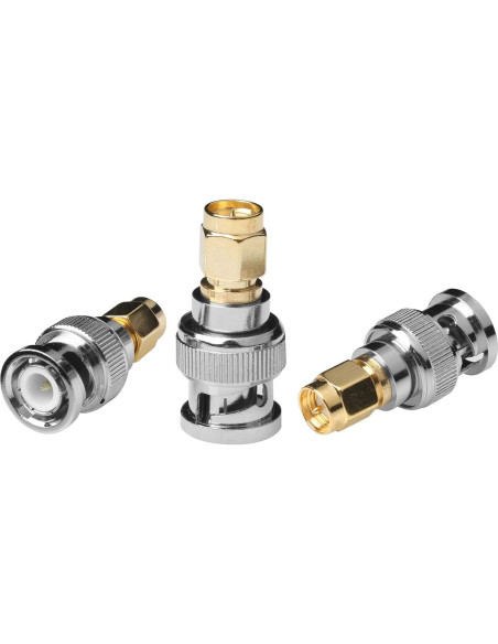Kits de Adaptadores Coaxiales BNC a SMA - 12 Pcs - TJMD