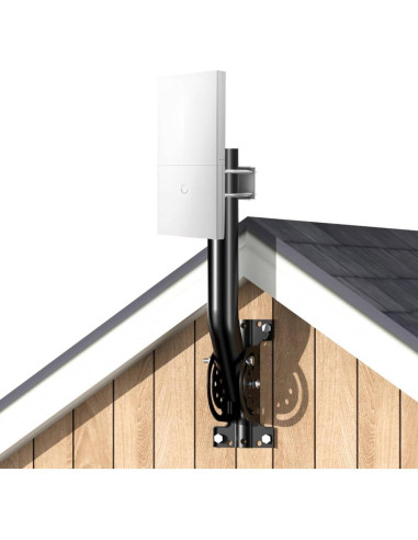 Soporte de Poste de Antena Universal Genérico 33 cm para TV y WiFi