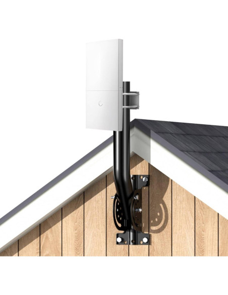 Soporte de Poste de Antena Universal Genérico 33 cm para TV y WiFi