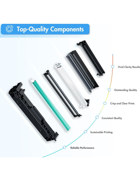 Tóner TN760 Negro Compatible Brother TN730 - 4 Paquetes