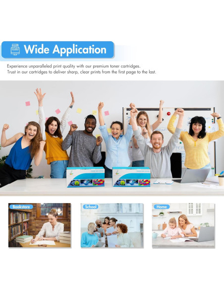 Tóner TN760 Negro Compatible Brother TN730 - 4 Paquetes