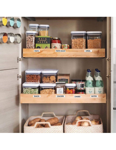 4 Cintas de Reemplazo Brother P Touch M-K231 12mm Negro sobre Blanco