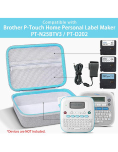 Funda Dura EVA co2CREA para Etiquetadora Brother PT-D202 2