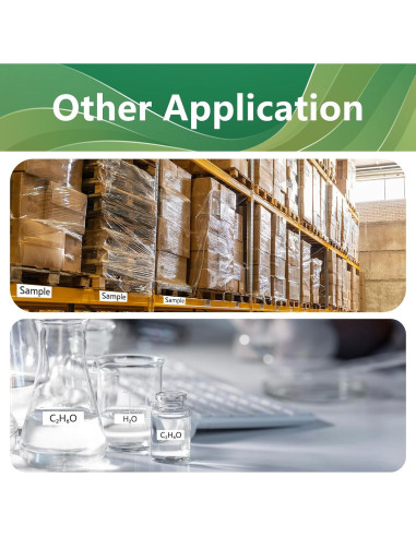 Cinta Laminada 18mm YUANQIMM TZe-241 Negra sobre Blanca 8-Pack