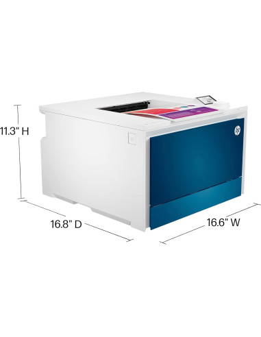 Impresora láser color HP Pro 4201dn, 16.3 kg, Doble cara