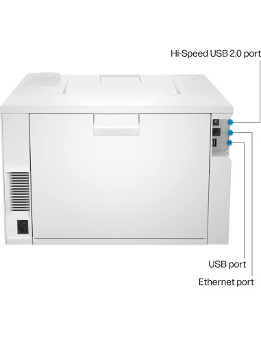 Impresora láser color HP Pro 4201dn, 16.3 kg, Doble cara