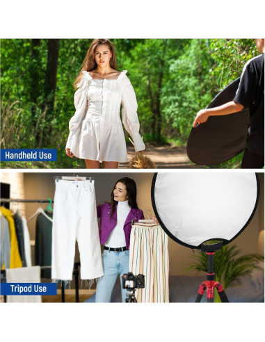 Kit de Iluminación Softbox NEEWER NK800 RGB 2x26W LED