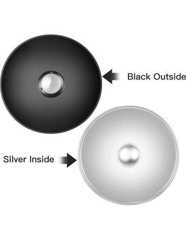 Plato de Belleza Reflector YUOCU 30cm con Montaje Bowens