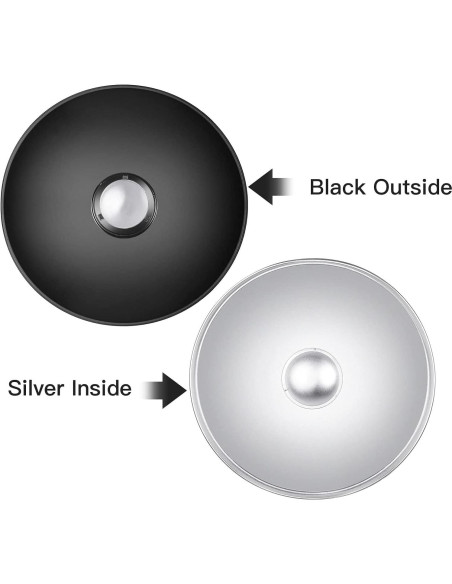 Plato de Belleza Reflector YUOCU 30cm con Montaje Bowens