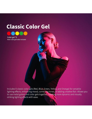 Soporte Óptico Bowens Bussi MG06 Pro con Lente de 33