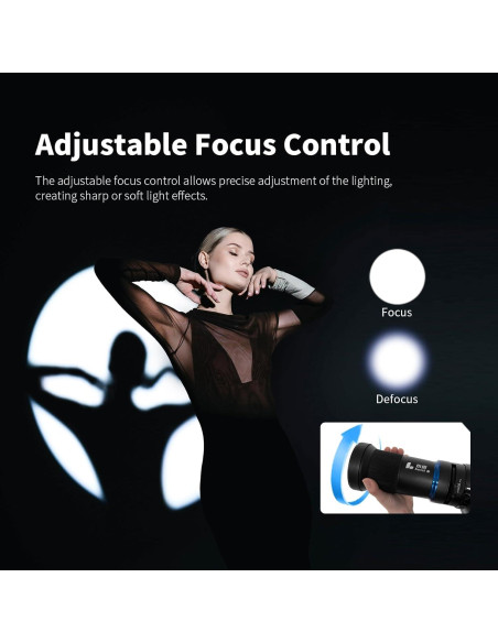 Soporte Óptico Bowens Bussi MG06 Pro con Lente de 33