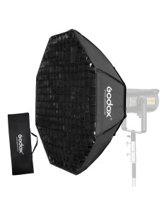 Godox Softbox Octagonal 120cm con Montaje Bowens y Rejilla