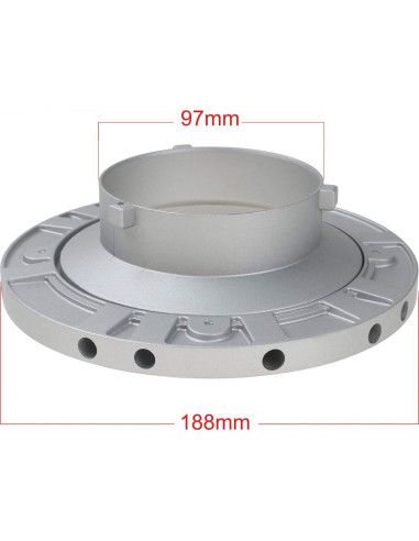 Adaptador de anillo de velocidad Godox SA-UB para Softbox Bowens