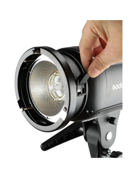 Adaptador de anillo Godox 98 mm a montaje Bowens para flashes