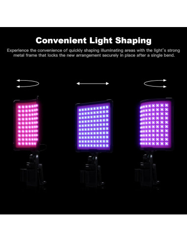 Panel de Luz LED Godox FH50R Flexible 2500-10000K CRI97+