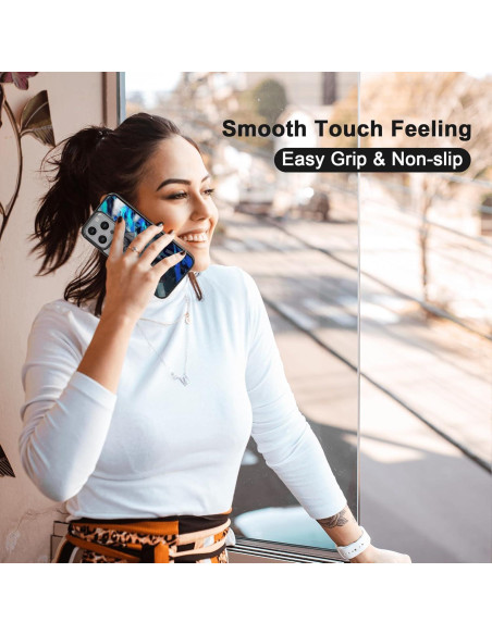 Funda de teléfono iPhone 15 Pro Onemiliayears Messi antideslizante