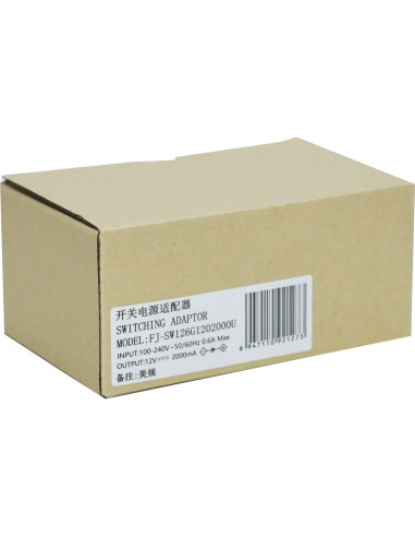 Adaptador de CA YONGNUO 12V 2A para Luz LED YN300III YN216