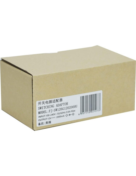 Adaptador de CA YONGNUO 12V 2A para Luz LED YN300III YN216