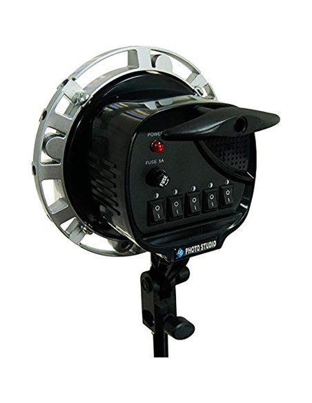 Portalámparas 5 en 1 E26 E27 LimoStudio AGG1434 Tricolor