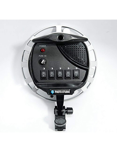 Portalámparas 5 en 1 E26 E27 LimoStudio AGG1434 Tricolor