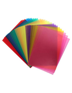 Filtro de Gel de Corrección de Color BUYGOO 24 Piezas 8 Colores