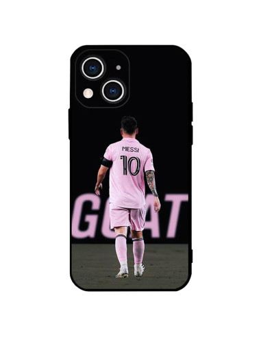 Funda Bumper ZERMU para iPhone 13 Lionel Messi 6.1" TPU